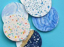 Jesmonite Coaster